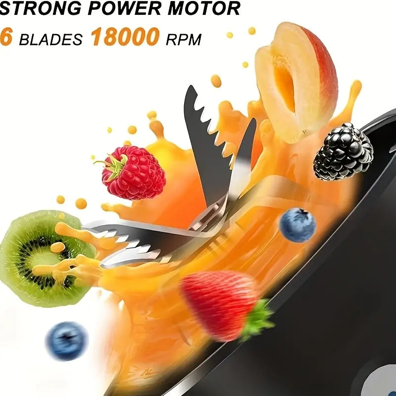 Electric Blender Juicer 400ml Usb Rechargeable