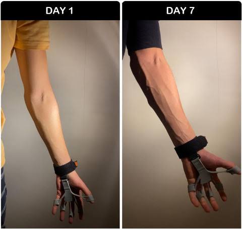 Silicone Hand gripper Vein maker