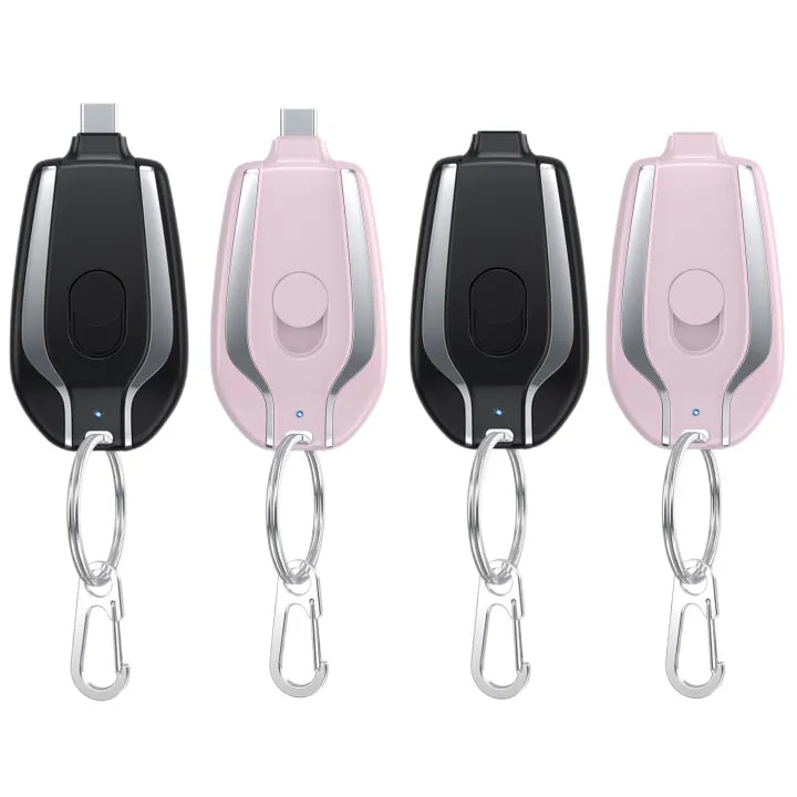 Portable Keychain Charger 1500mAh Compact & Fast Charge Power bank