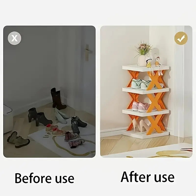 4 layer shoes stand, shoe rack, home decoration stand