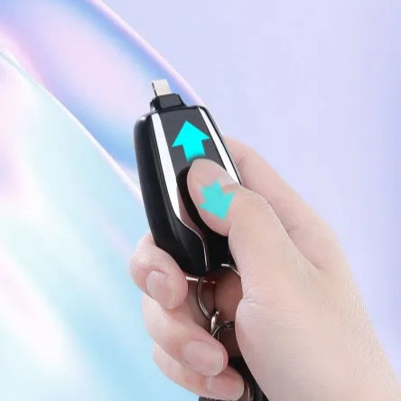 Portable Keychain Charger 1500mAh Compact & Fast Charge Power bank