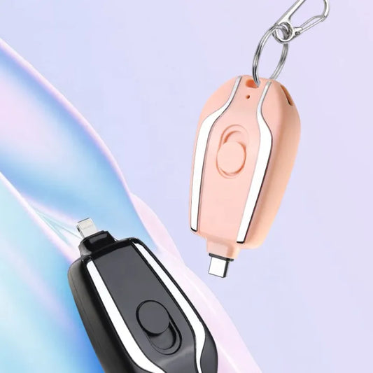 Portable Keychain Charger 1500mAh Compact & Fast Charge Power bank