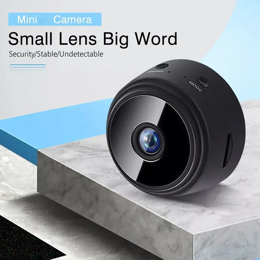 Mini wireless surveillience camera WiFi security monitoring, for home,car